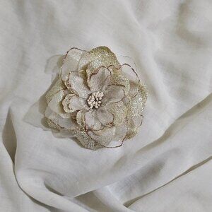 Claire's Yellow Flower Pin/Hair Clip